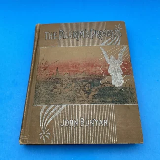 1895 Pilgrim's Progress John Bunyan Henry Altemus Illustrated Antique Cloth Book