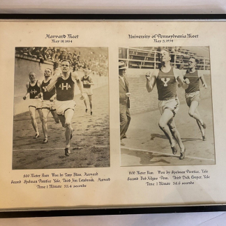 Harvard and Yale 800 Meter Run Photos - 1934 - Spelman Prentice, Bob Kilgus