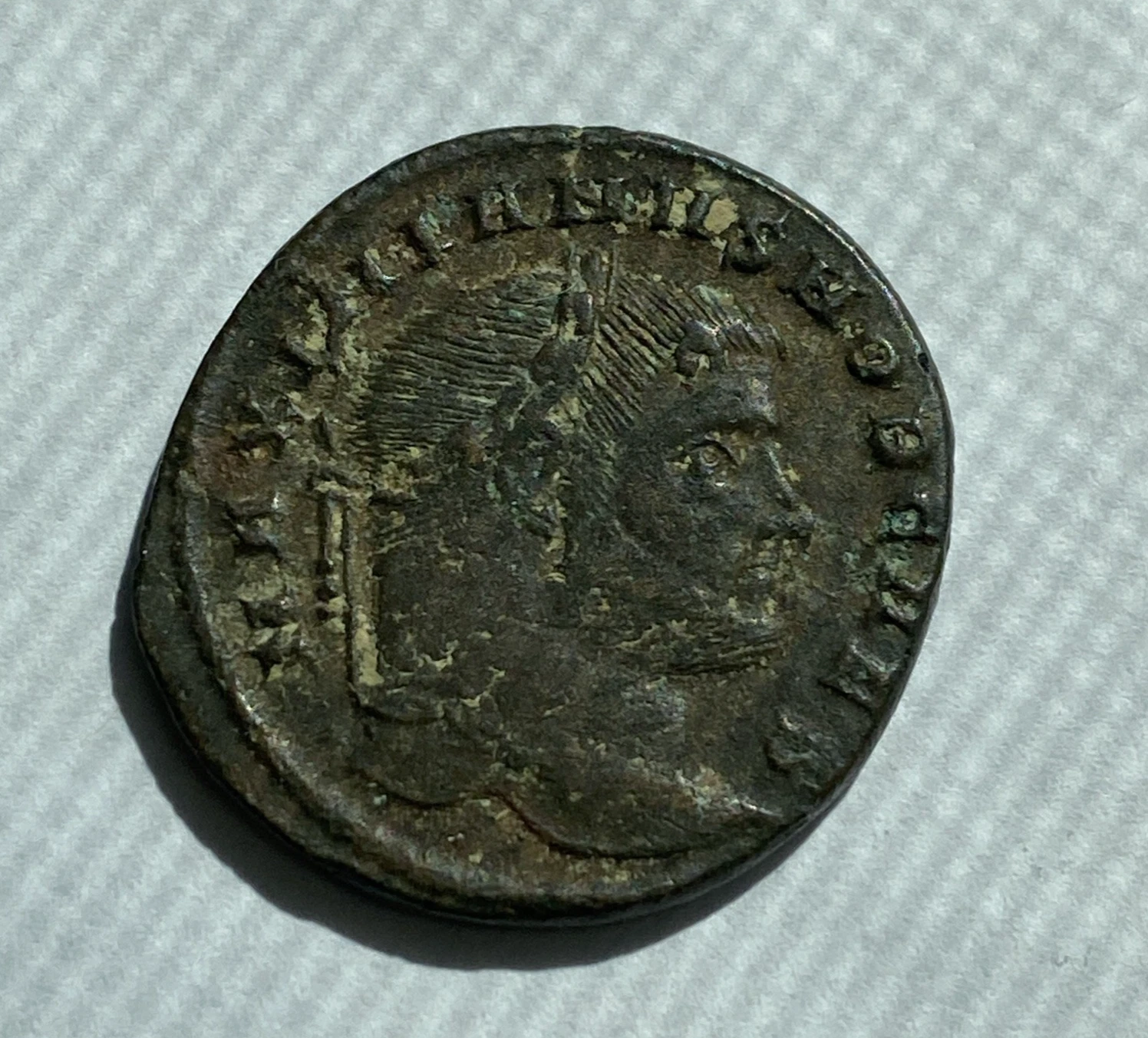 Roman Empire Galerius Maximianus AE Follis Bronze Coin AD 293-311