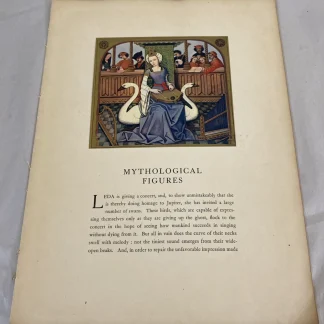 Verve 1939 Mythological Figures 8-page suite with medieval miniatures