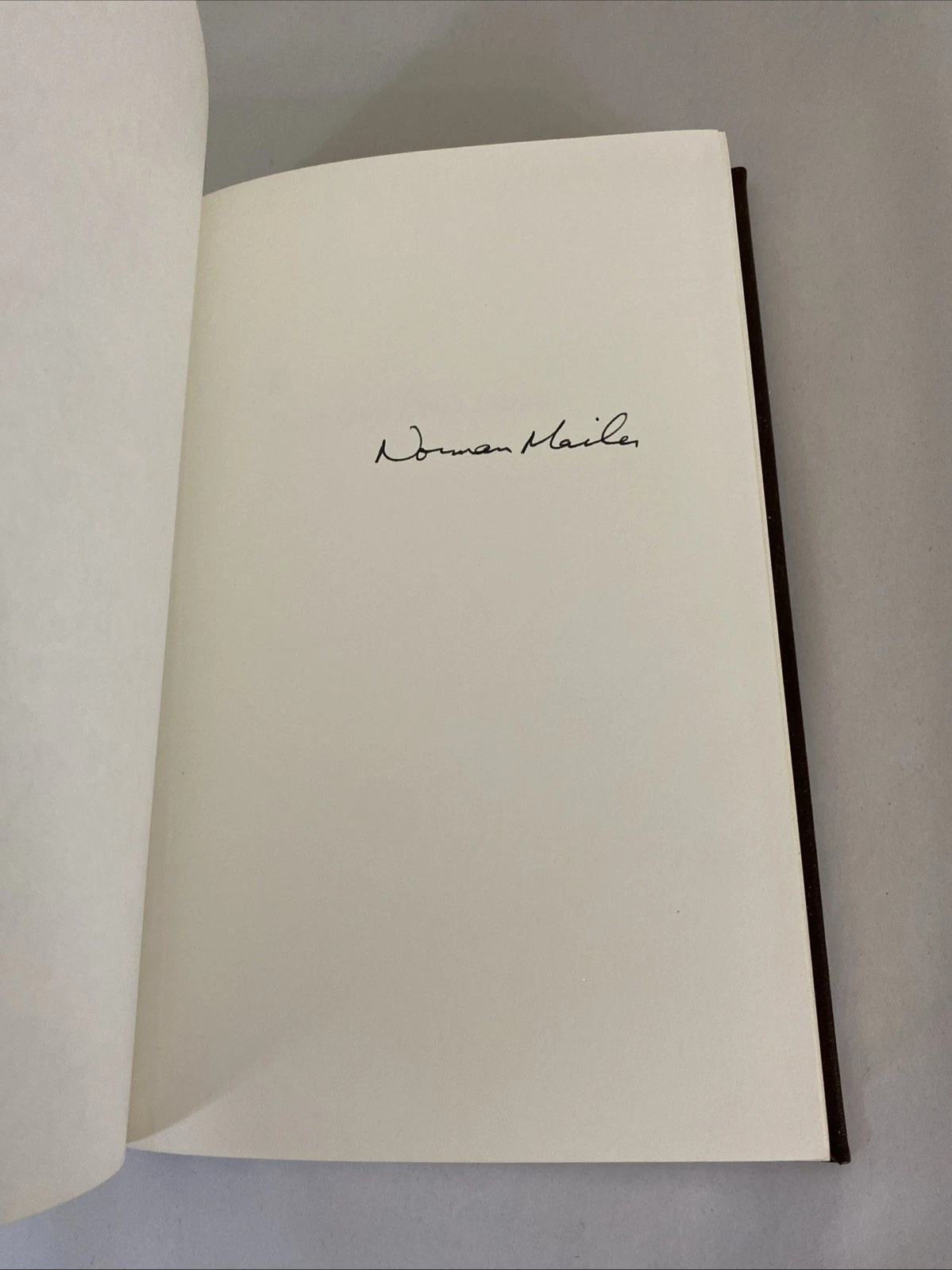 Tough Guys Dont Dance By Mailer - 1984 Franklin Library, Signed First Edition - Image 4