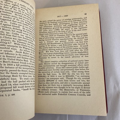 1917 The History of Tammany Hall, Gustavus Myers VINTAGE ORIGINAL HARDCOVER - Image 10
