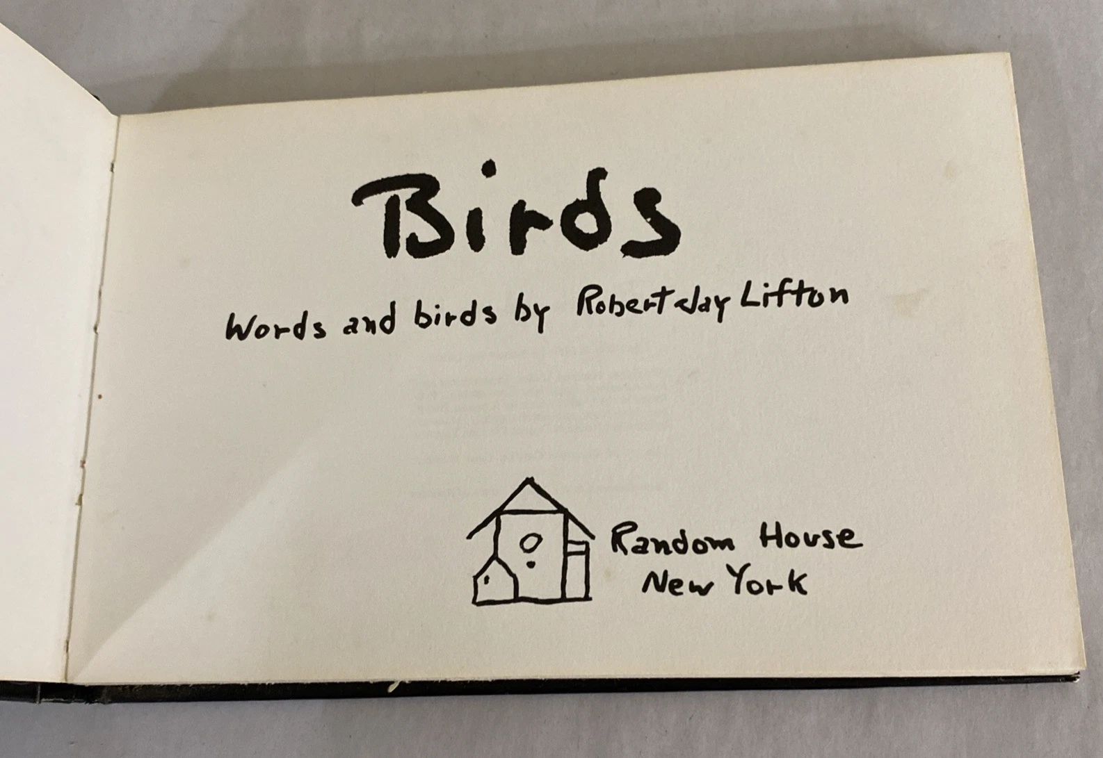 1969 Birds Robert Jay Lifton first printing Random House humor cartoon book rare - Image 5