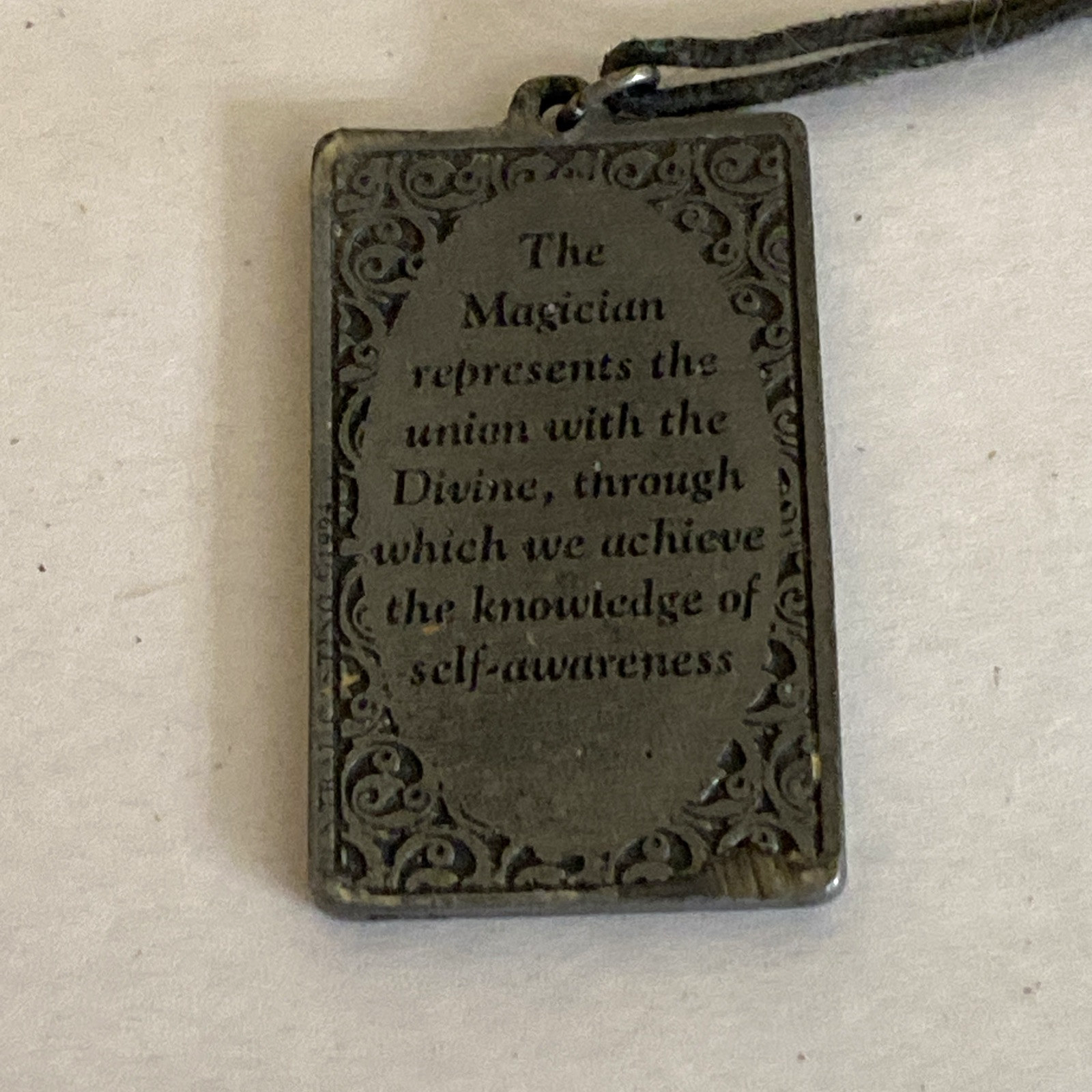 The Magician Major Arcana Tarot Necklace Pendant Divination Magic Amulet - Image 4