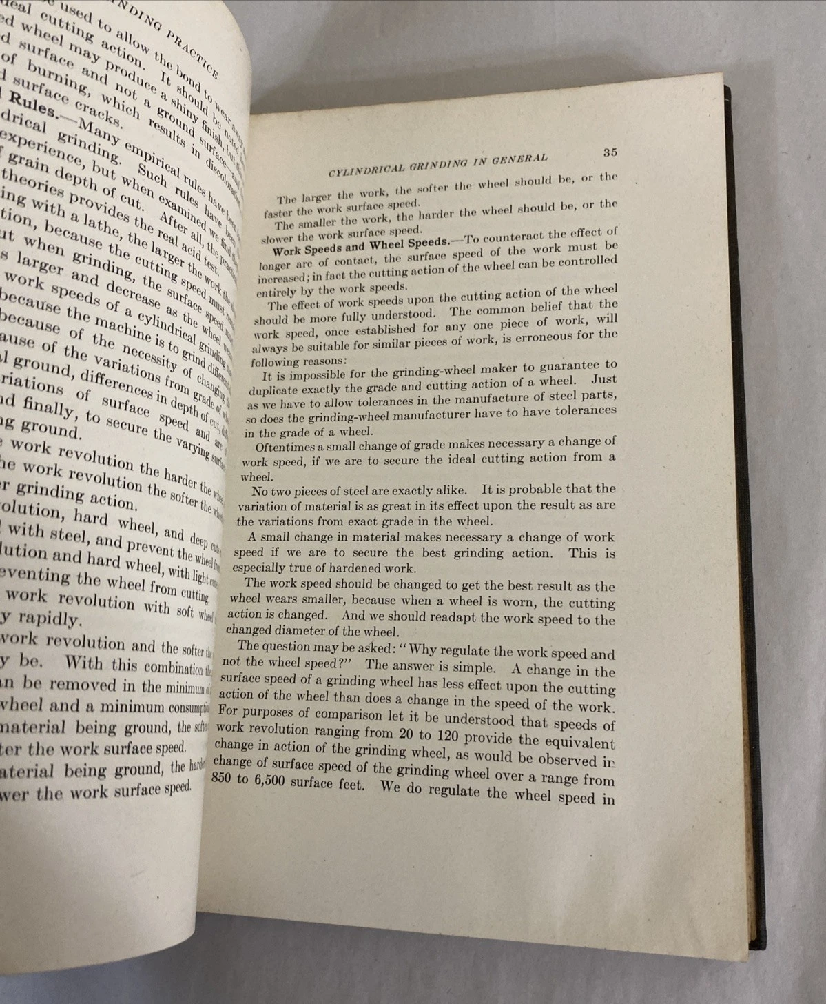 Grinding Practice 1937 McGraw-Hill Colvin & Stanley 1st Ed Rev Impr Illus USA HB - Image 7