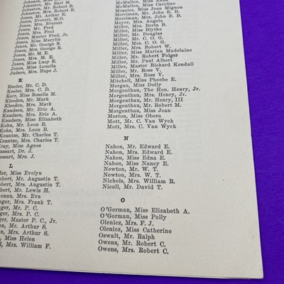 Edward E. Nahon S.S. Lurline Passenger List 1937 Honolulu to California Travel - Image 3