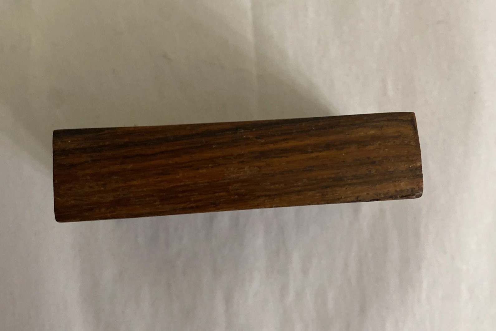 Vintage Indian Rosewood Bone Inlay Elephant Paperweight Desk Letter Weight Small - Image 5
