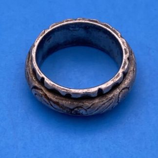 Vintage Sterling Silver Spinning Band Ring Spin Ring 8.7g Size 7.5