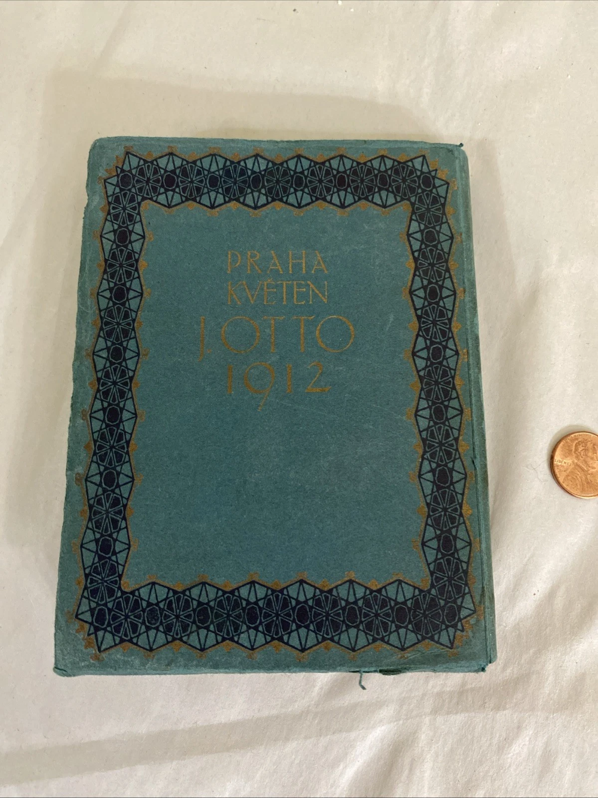 1912 Karel Horky Pstrosi Pero Prague Czech Art Nouveau Book Otto Stafl - Image 8