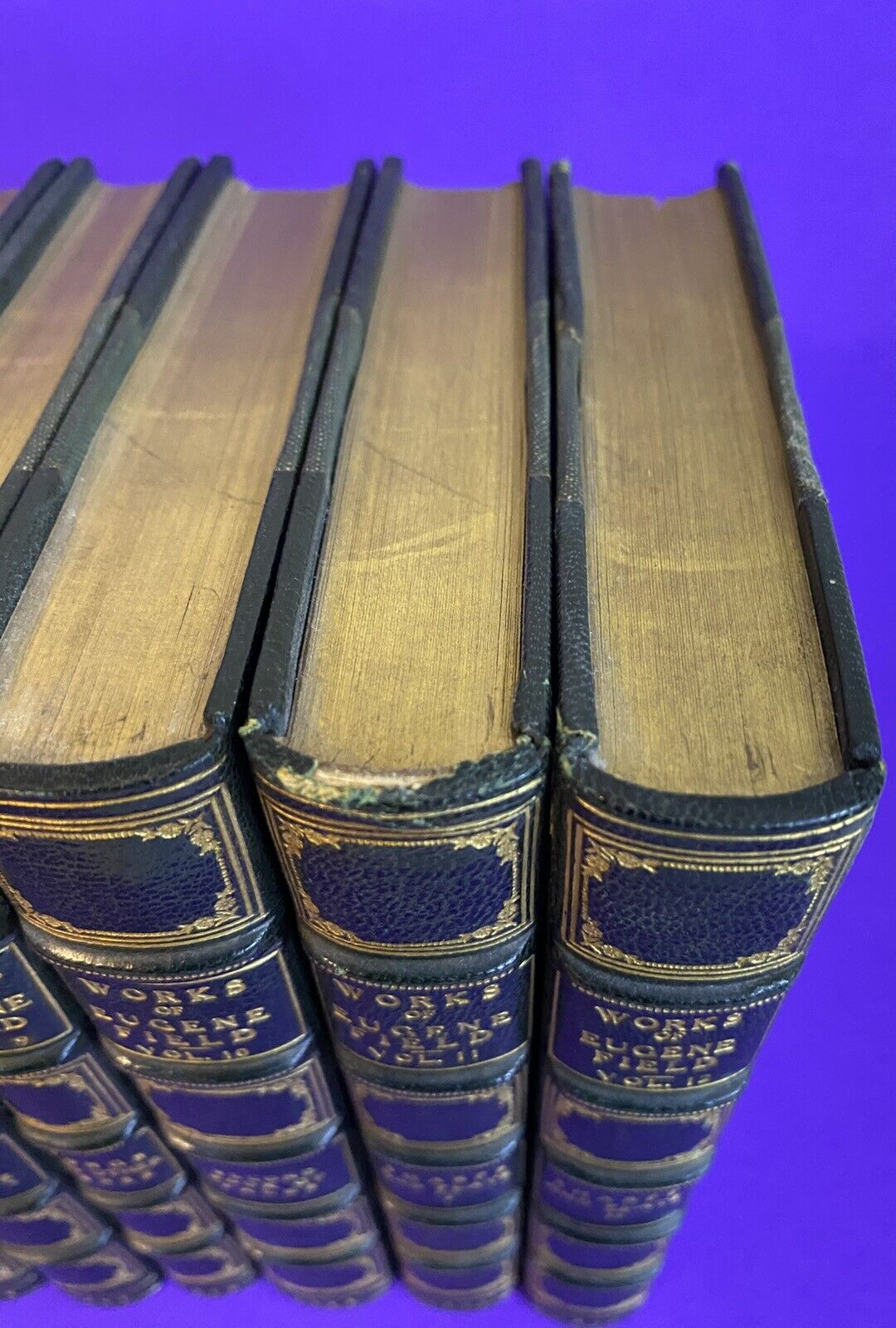 The Writings in Prose and Verse of Eugene Field - 1896 12 vols Stikeman #39/100 - Image 11
