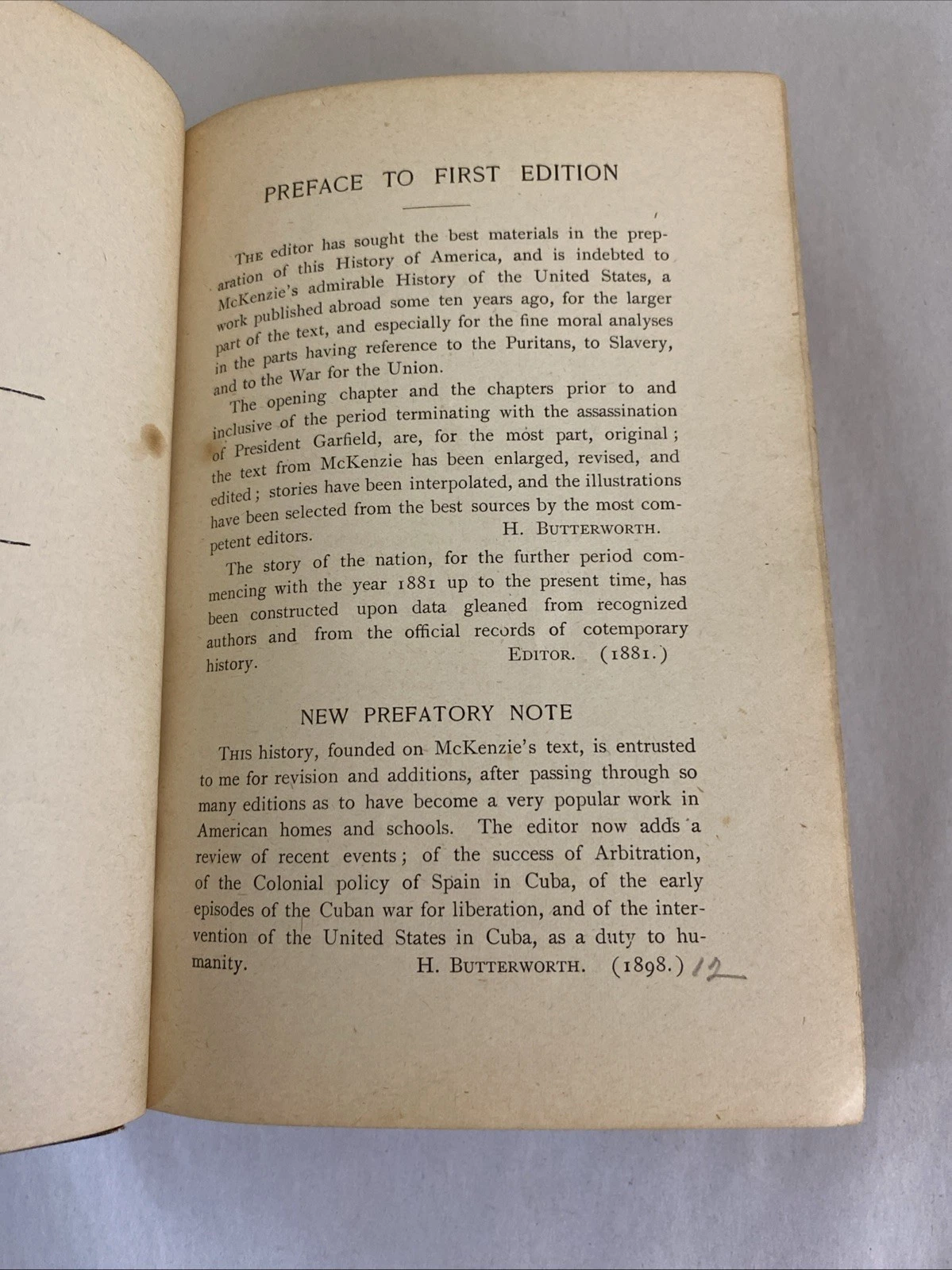 Young Folks' History of America Rev & Enlarged by Butterworth c.1900 HC - Image 6