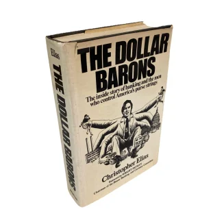 The Dollar Barons HB/DJ 1973 First Printing by Christopher Elias Banking 1st/1st