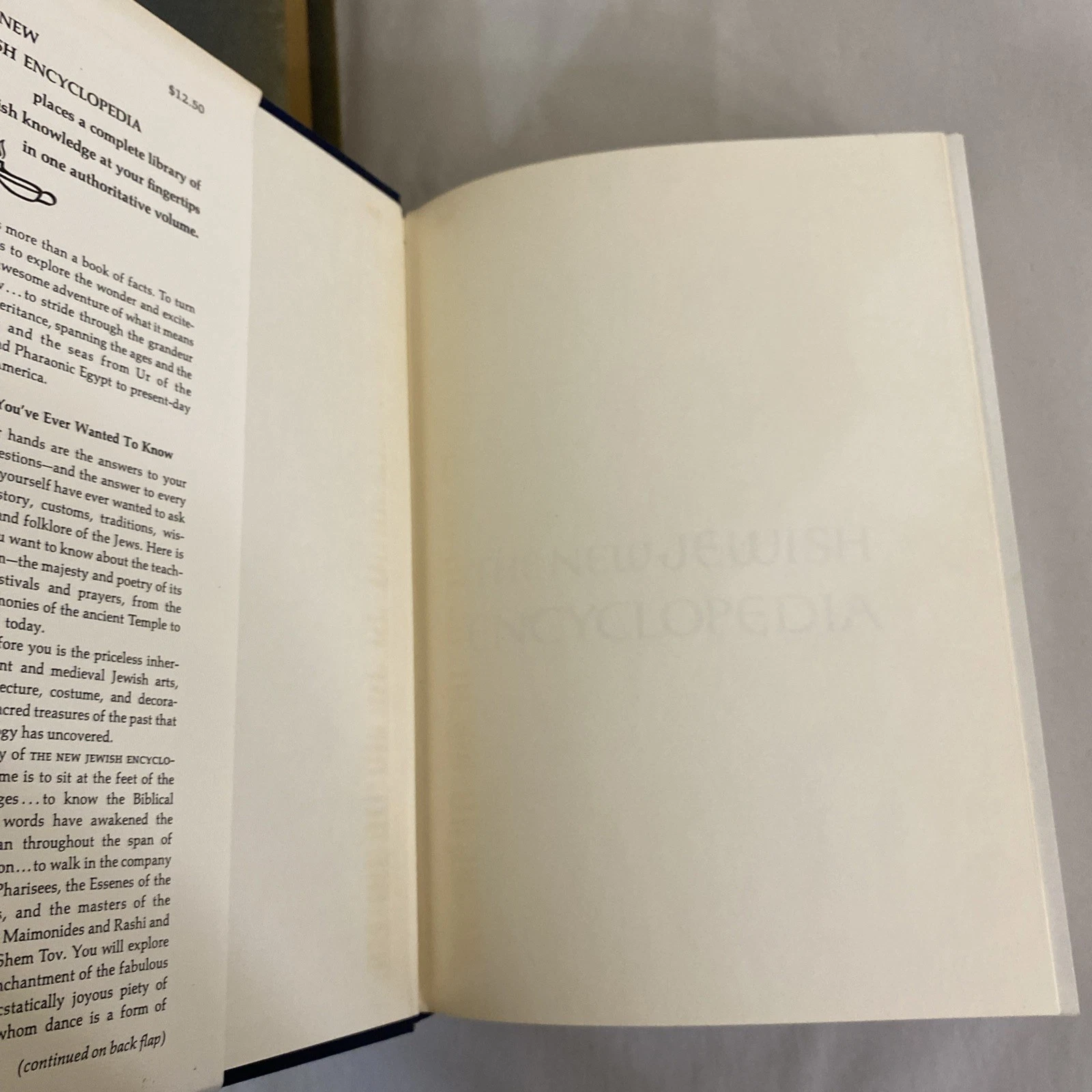 Vintage The New Jewish Encyclopedia (1962) Hardcover With Slipcase - Image 7