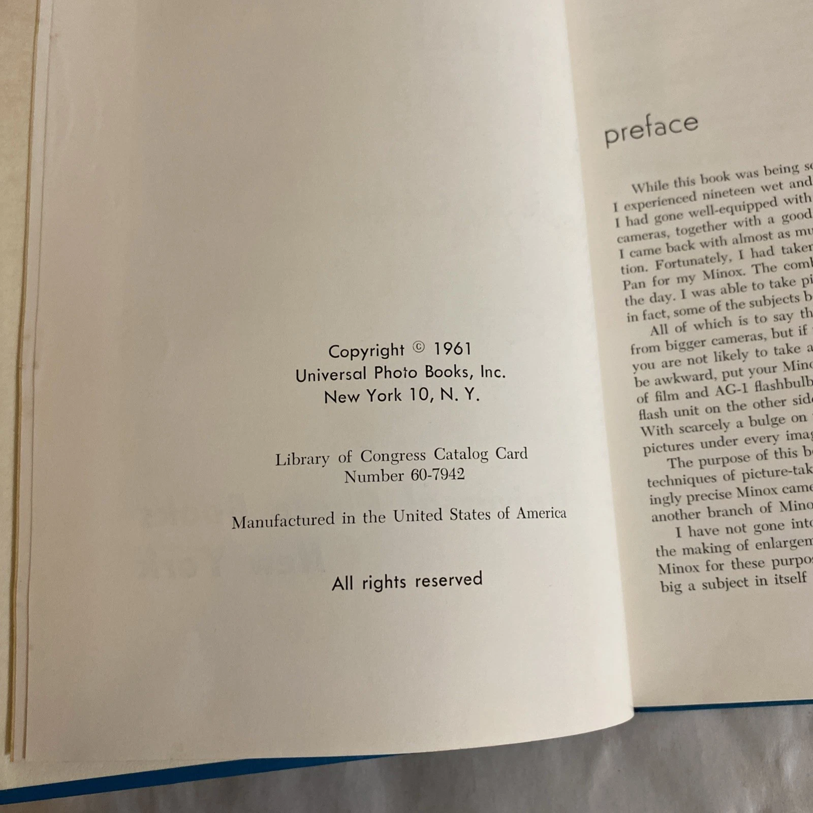 The Minox Manual - 1961 - Joseph D. Cooper - & Ephemera - Image 5