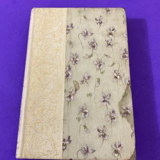 1892-1893 Lady of the Lake Walter Scott Crowell Victorian Floral Gift Binding HC