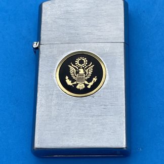 Vintage US Government Seal Golden Crest Craft Lighter (Untested)