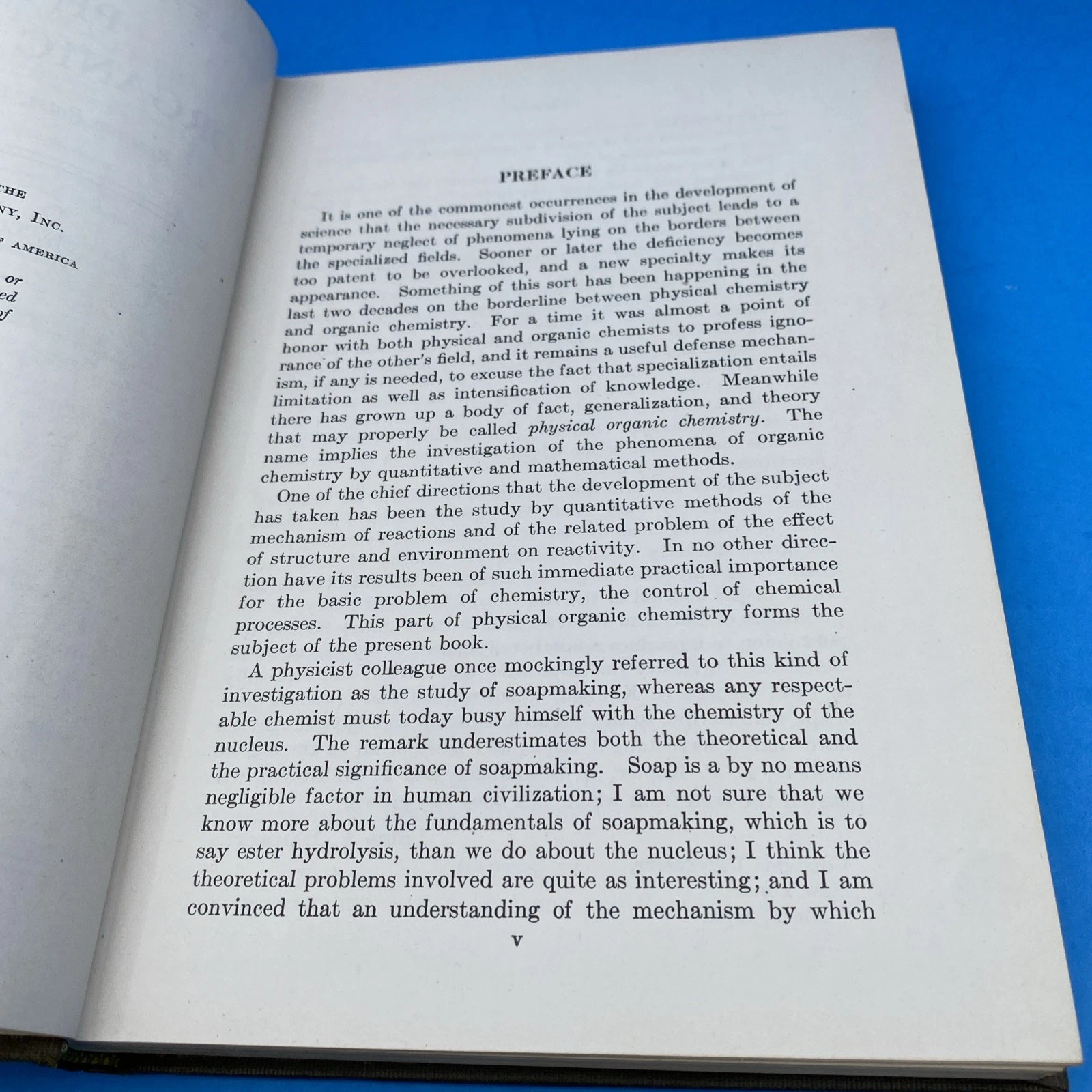 1940 Hammett Physical Organic Chemistry 7th Impression Tuthill Polytechnic Notes - Image 6
