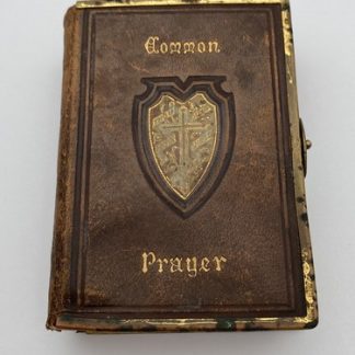 Rare 1869 Oxford Edition of Book of Common Prayer—Clasp & Crest