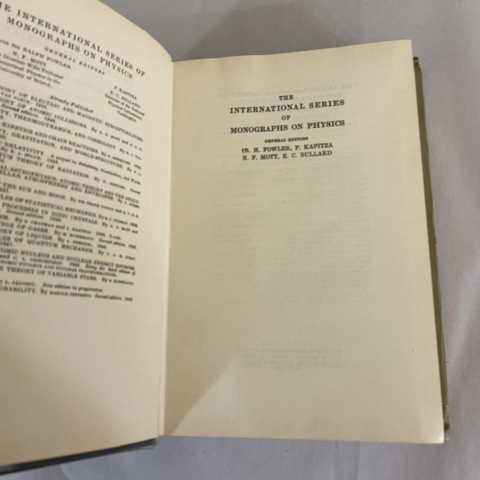 The Principles of Statistical Mechanics By Richard C. Tolman 1950 Oxford Press - Image 6