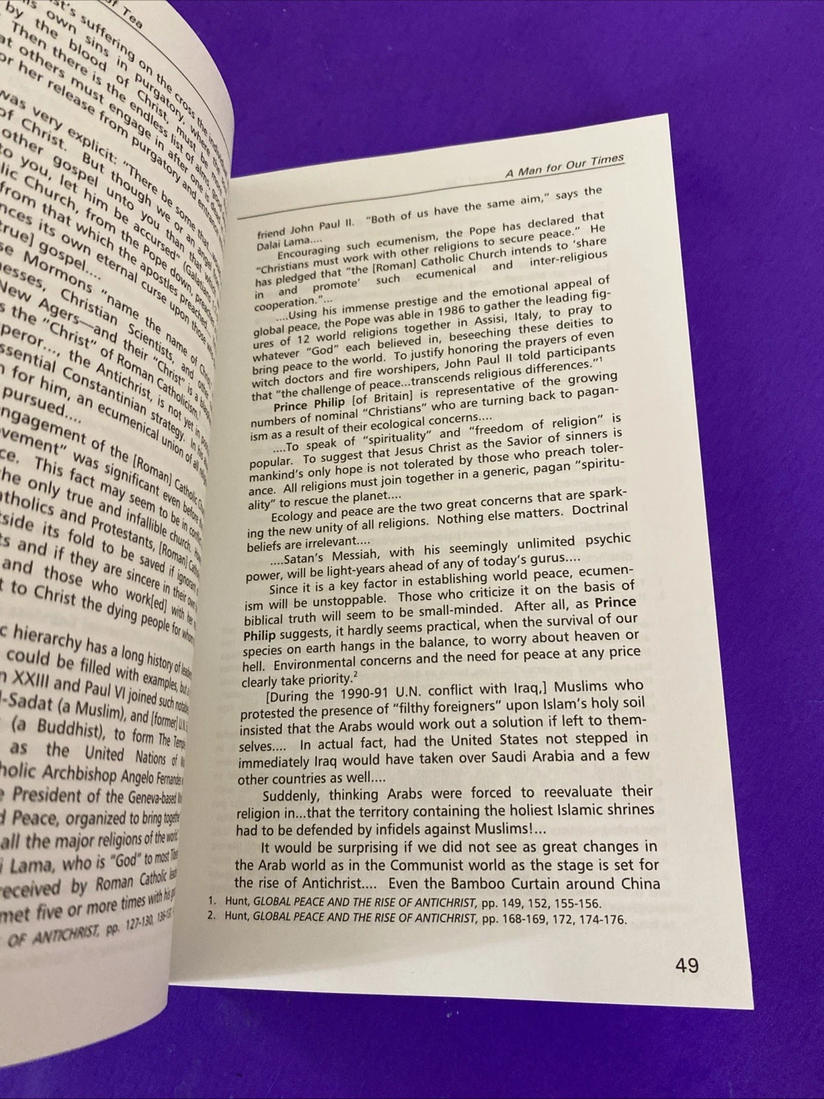 1998 The Antichrist and a Cup of Tea Tim Cohen First Edition Prince Charles Rare - Image 6
