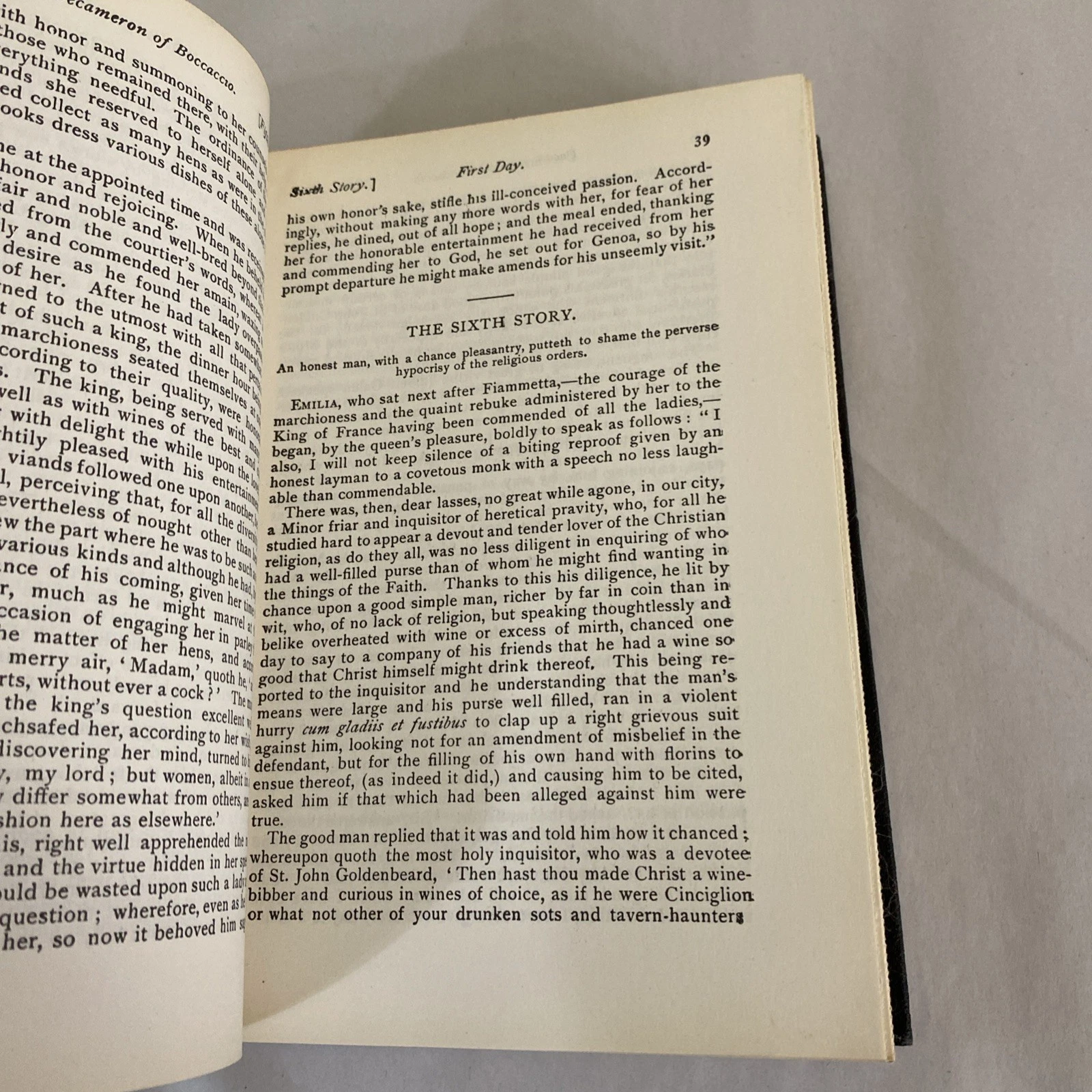 The Decameron of Boccaccio Bibliophilist Society 1930s Illustrated Edition - Image 6