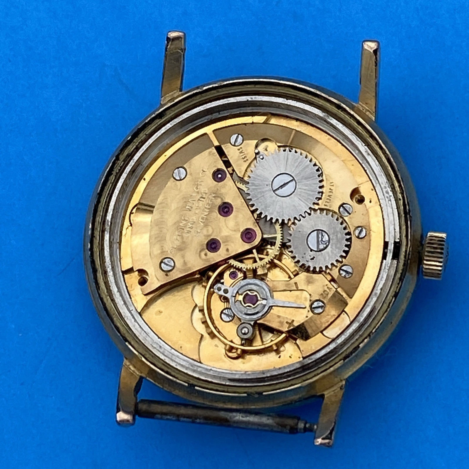 Glycine 646 AN Men’s 17 Jewel Wristwatch Swiss Made Vintage - Image 3