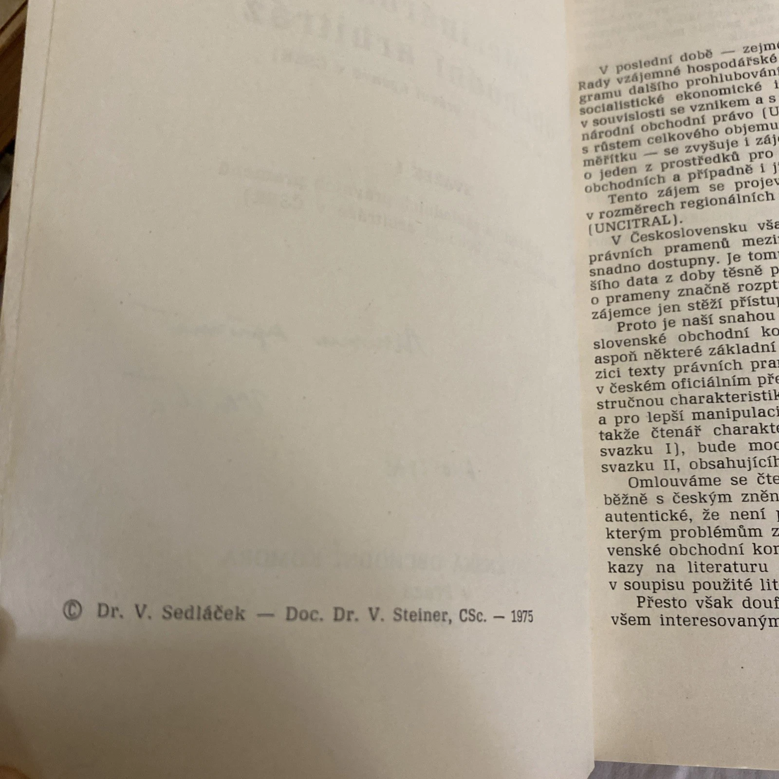 1975 Mezinárodní Obchodní Arbitráž Czech Trade Law Arbitration Vol I Signed - Image 4