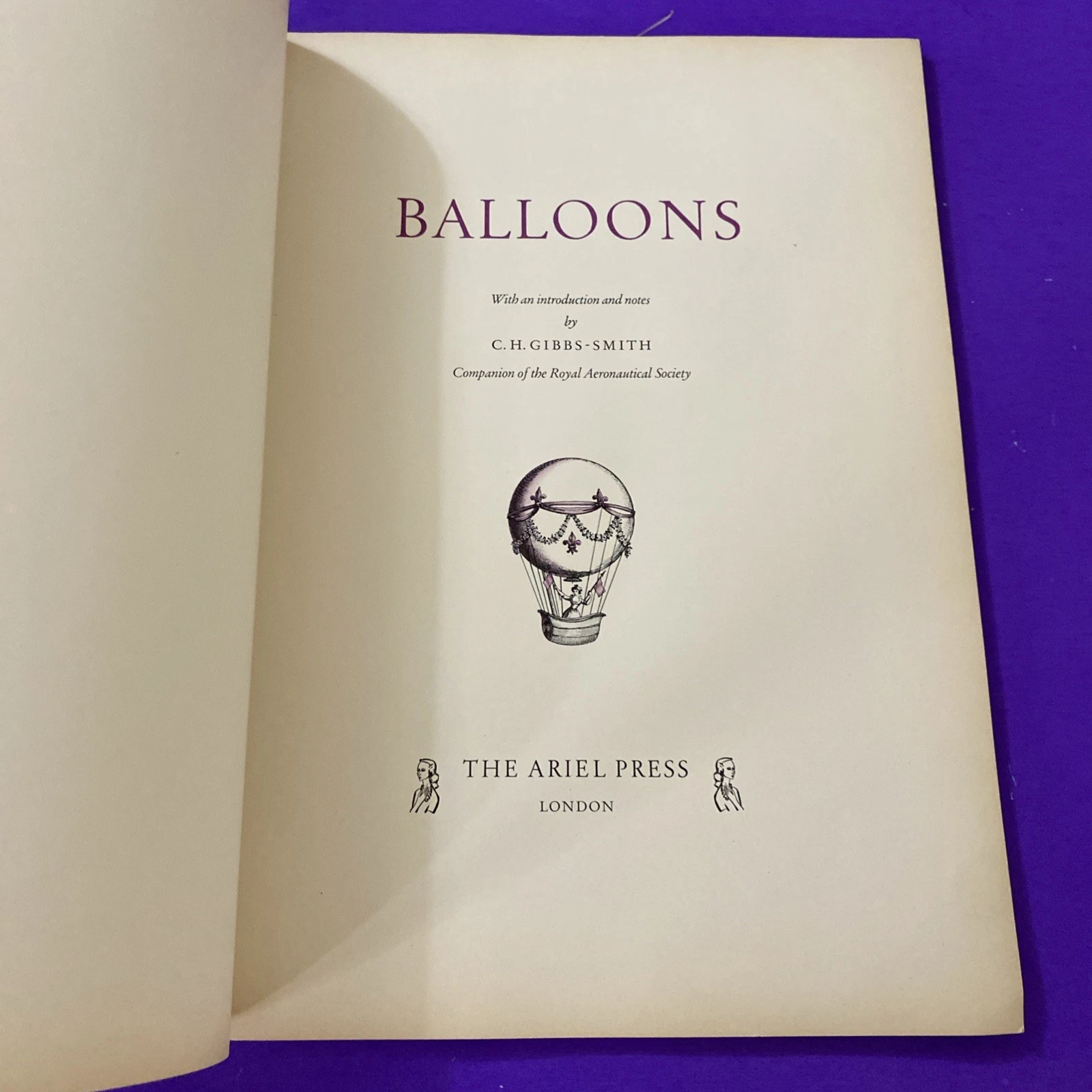 1956 Ariel Press Balloons Portfolio C H Gibbs-Smith 12 Color Plates - Image 5
