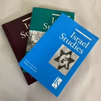 Israel Studies journal lot of 3 special issues: Bodies, Religion, Asia