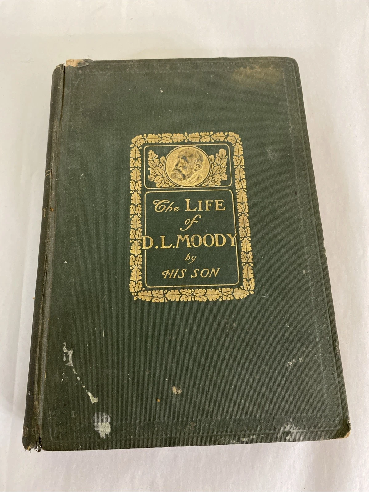 1900 Life of Dwight L Moody by His Son 1st Authorized Illustrated Revell HC Biog