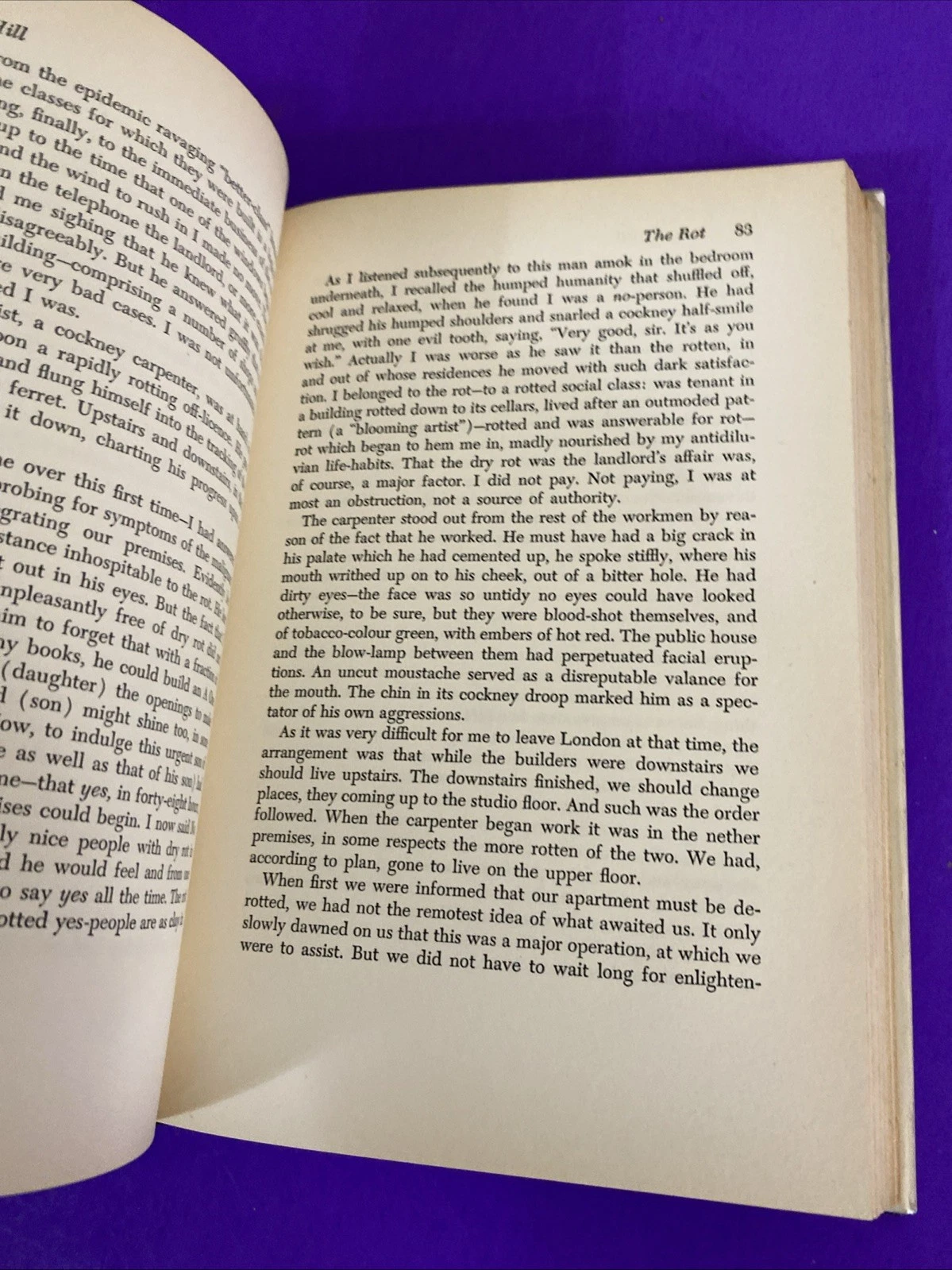 Wyndham Lewis Rotting Hill 1952 First American Edition Unclipped DJ - Image 6