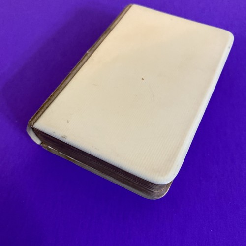 Common Prayer Book Church Of England c1900 Sterling Silver Cross Cellulose Cover - Image 7