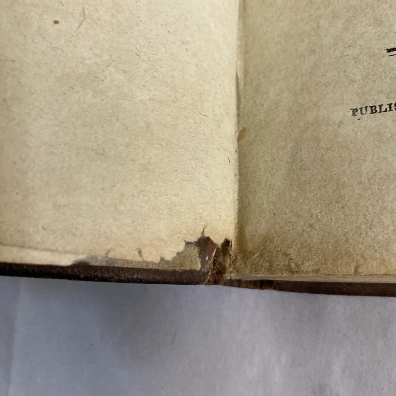 1816 Goldsmith Roman History 9th American Ed Paraclete Potter leather schoolbook - Image 11