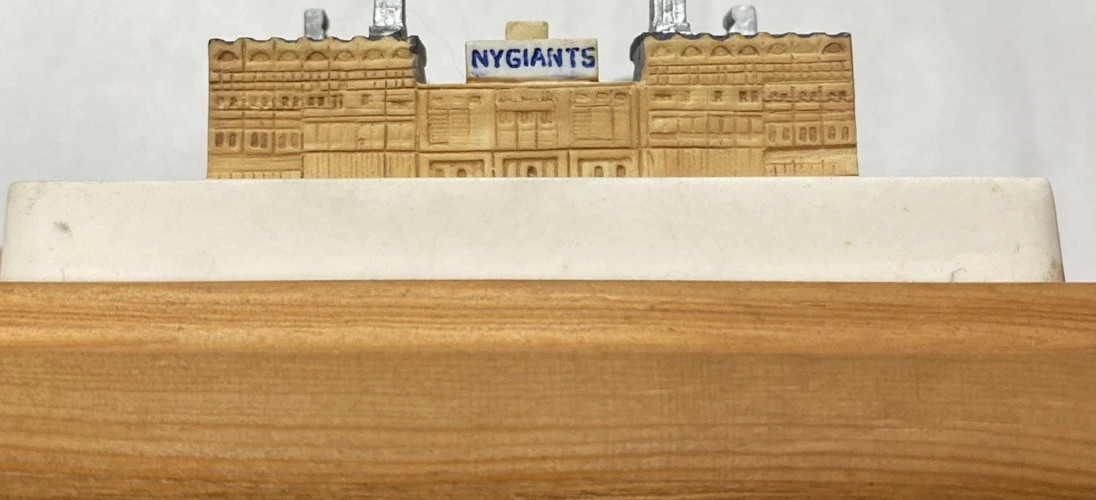 Polo Grounds New York Giants Ceramic Replica Baseball Stadium - Image 9