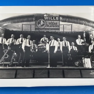 1937 Bob Wills & His Texas Playboys Vintage 8x10 Photo Walter Madison Tulsa Band