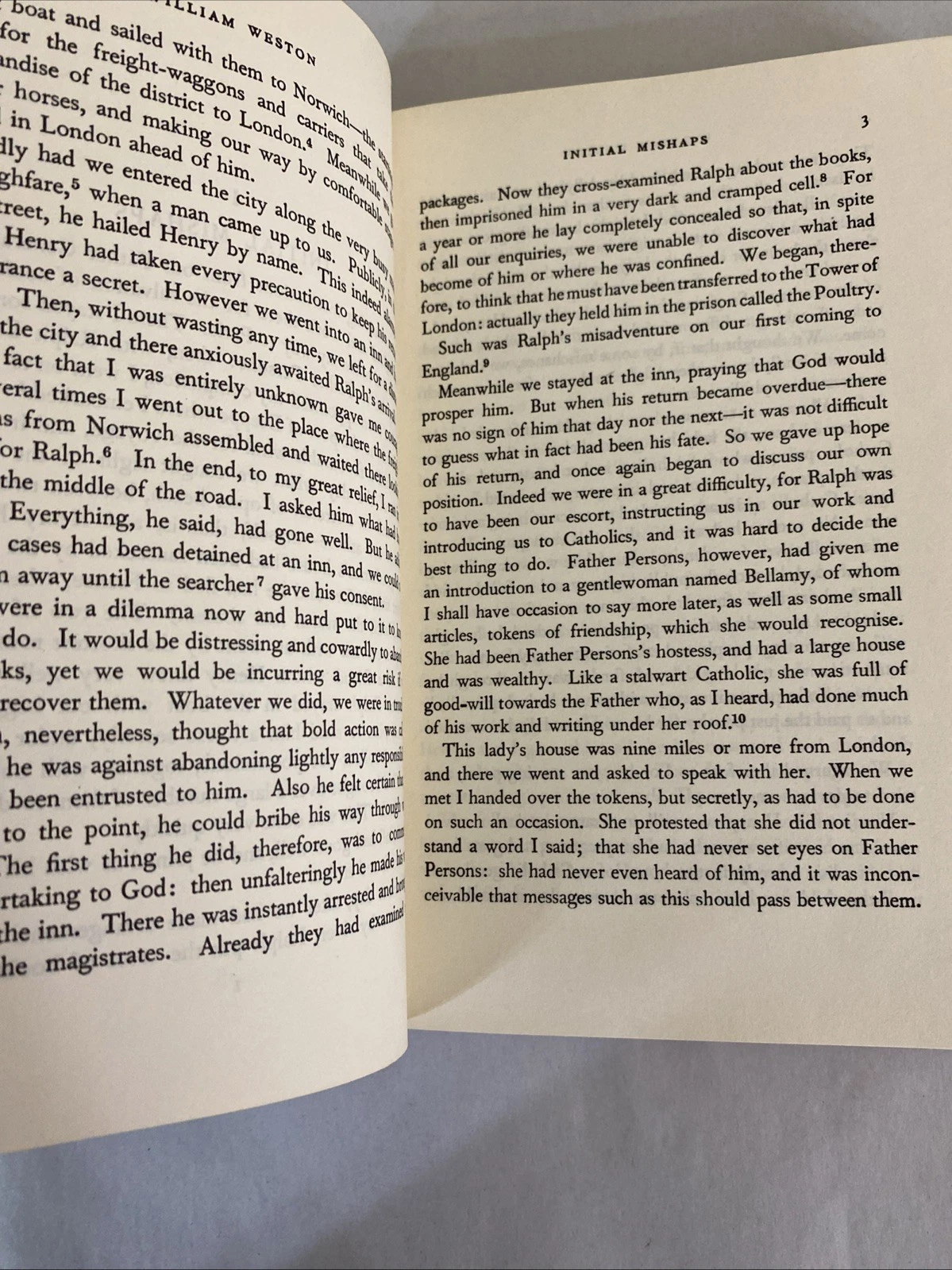 AN AUTOBIOGRAPHY FROM THE JESUIT UNDERGROUND by William Weston - 1955 - 1st Prnt - Image 9