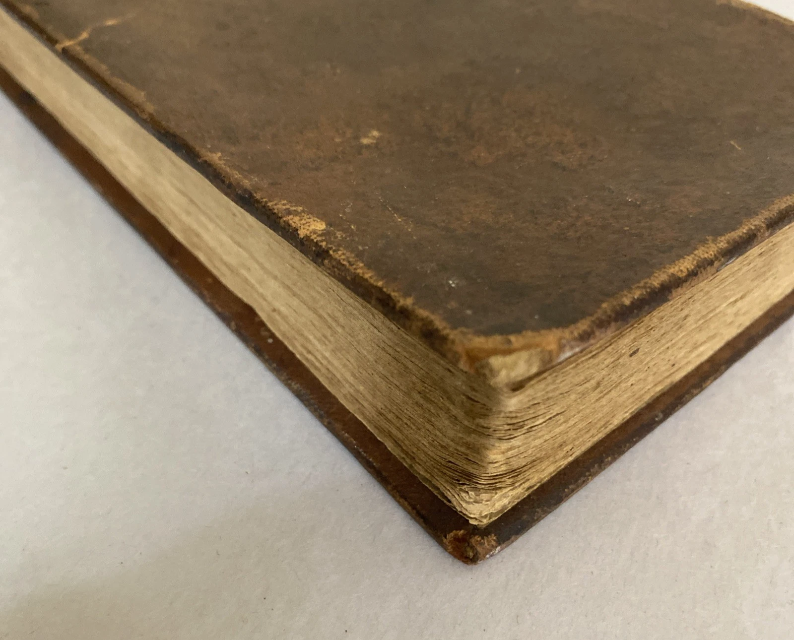 1816 Goldsmith Roman History 9th American Ed Paraclete Potter leather schoolbook - Image 7