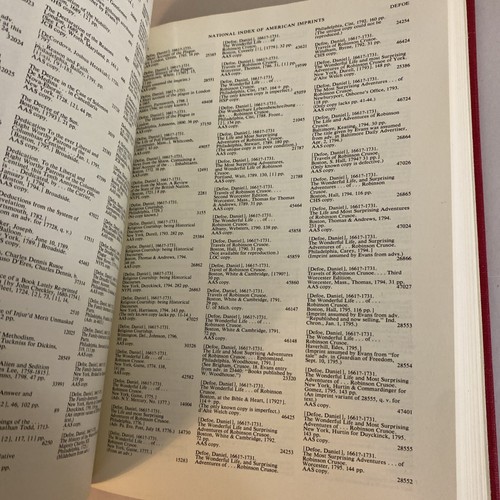 National Index Of American Imprints Through 1800 Short Title Clifford K Shipton - Image 10