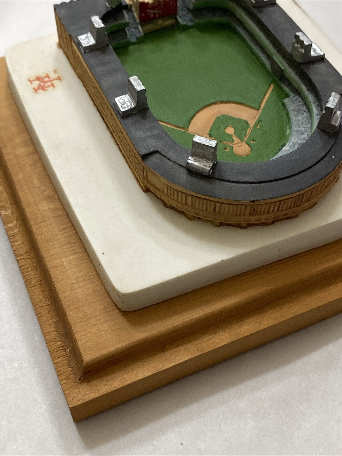 Polo Grounds New York Giants Ceramic Replica Baseball Stadium - Image 12