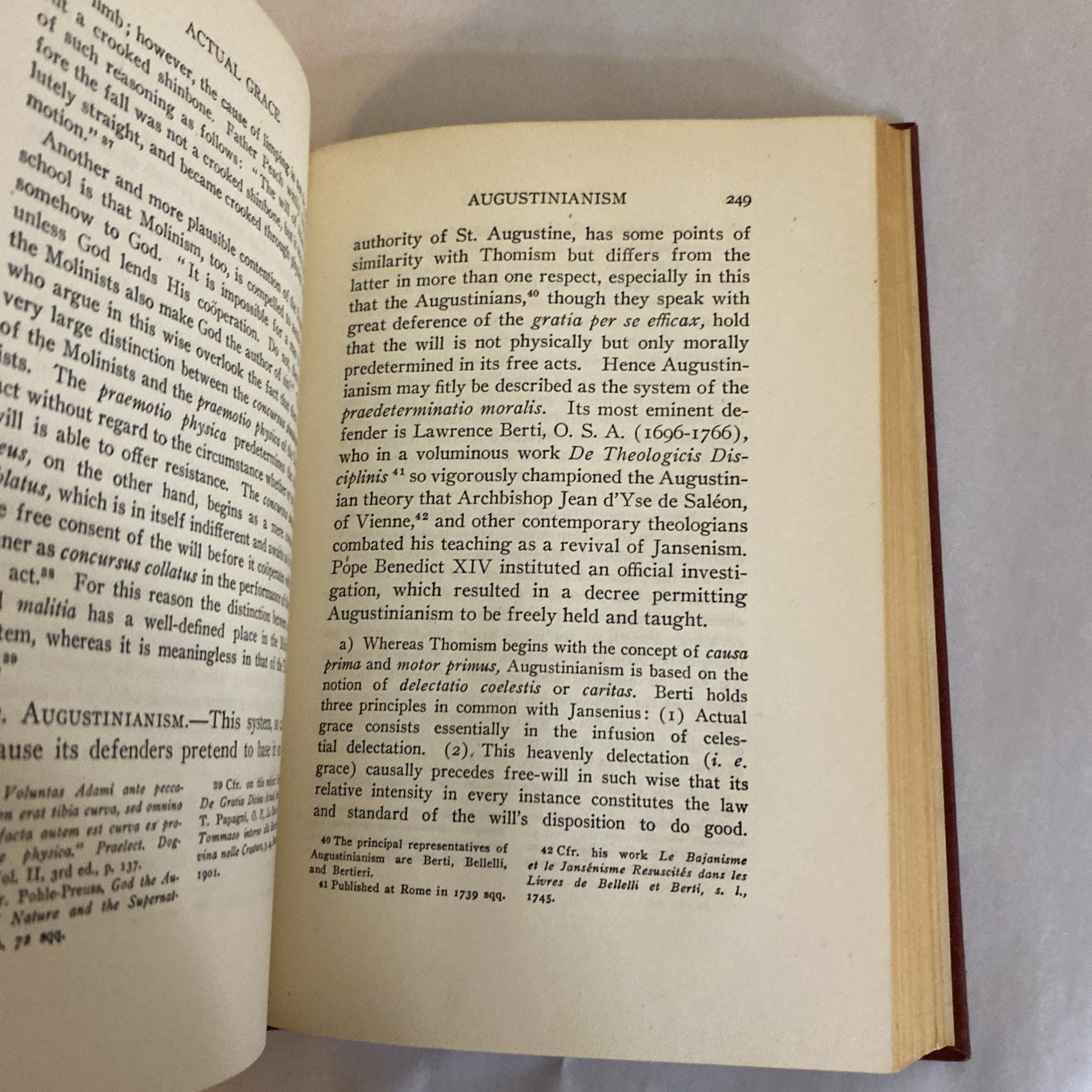 GRACE ACTUAL & HABITUAL, Joseph Pohle, Dogmatic Theology VII 1945 hardcover - Image 6