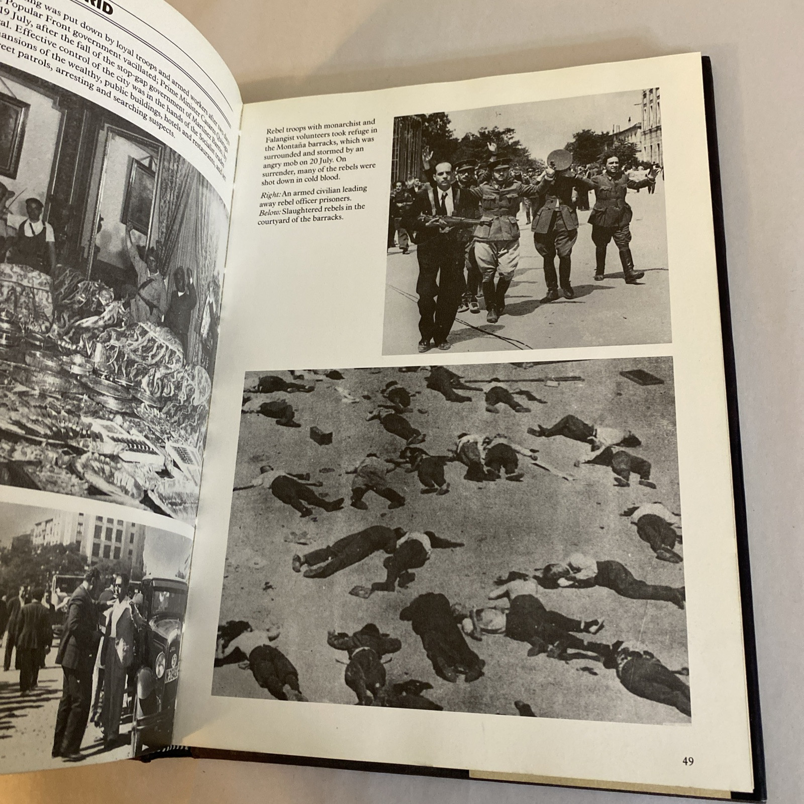The Spanish Civil War A History in Pictures / 1st Edition 1986 - Image 8