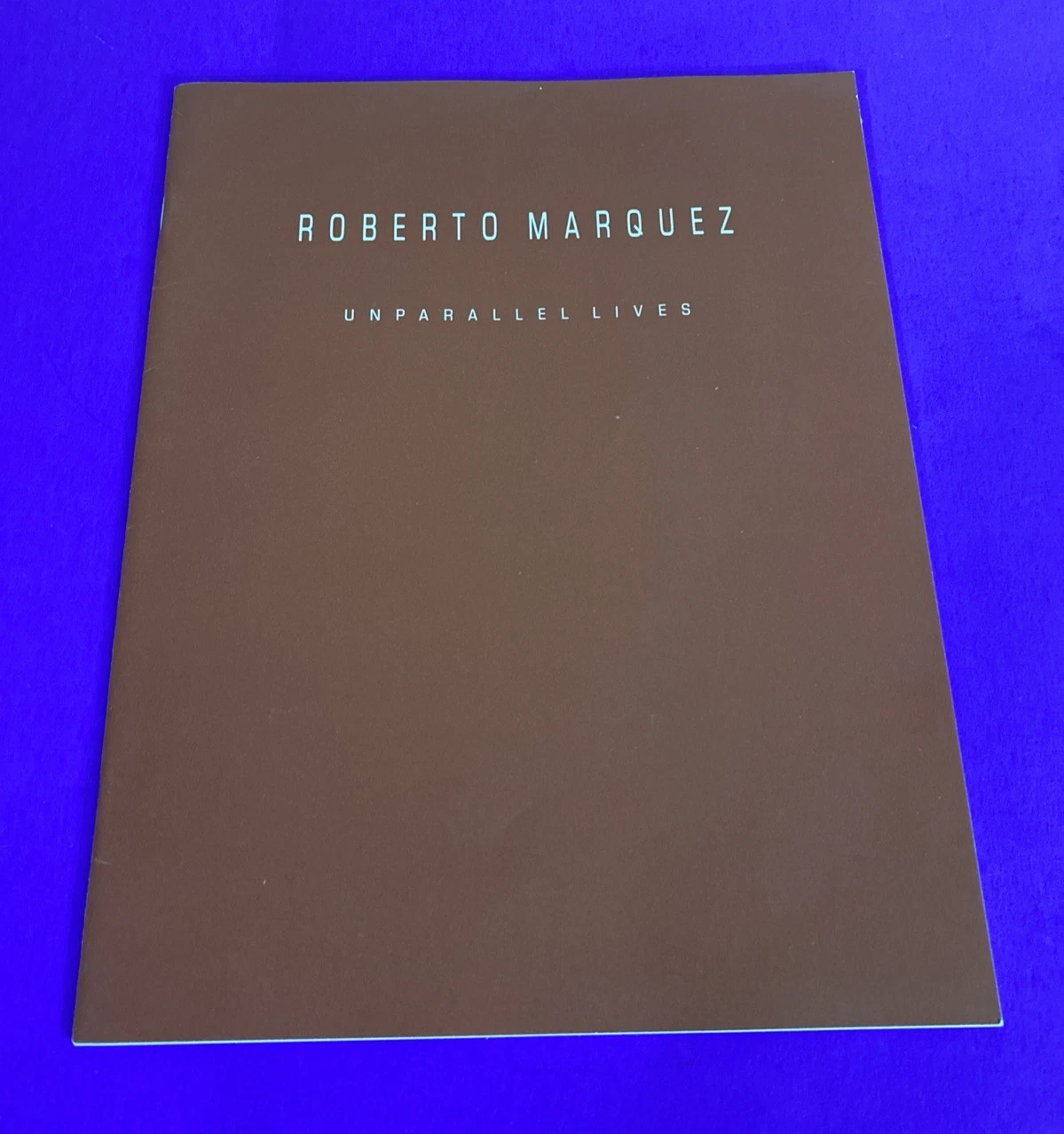 Roberto Marquez Unparallel Lives 1992 Riva Yares Gallery Catalog Santa Fe