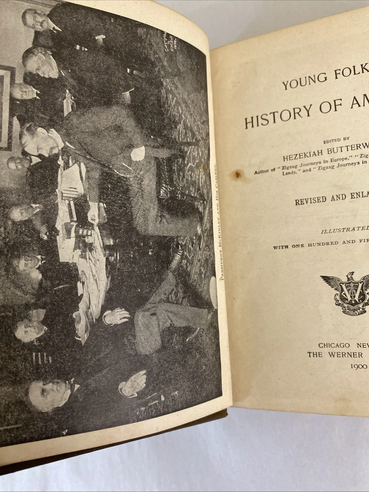 Young Folks' History of America Rev & Enlarged by Butterworth c.1900 HC - Image 3