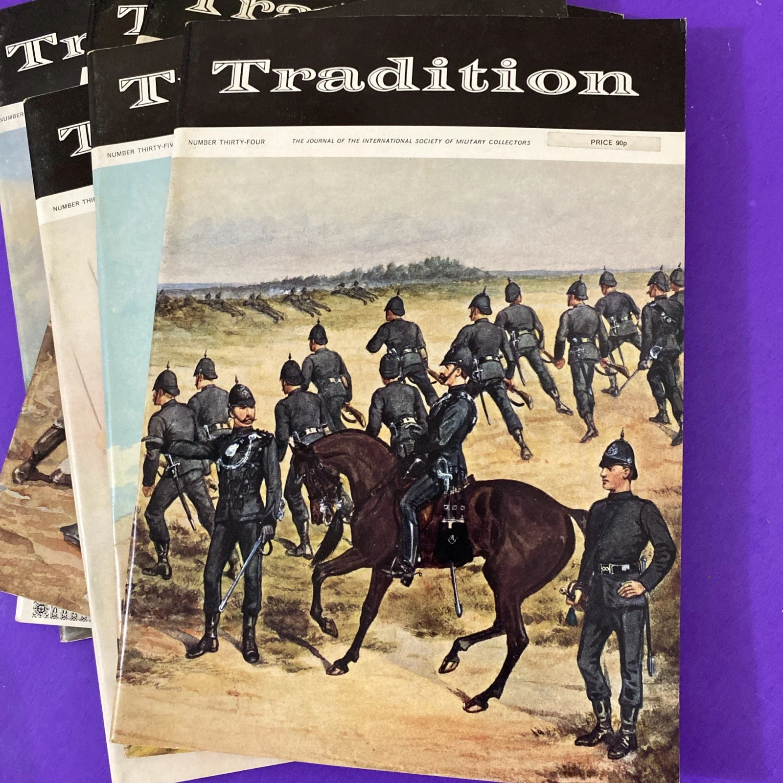 Tradition Magazine #33-39 Military Uniforms Napoleonic Wargaming 7 Issue Run Lot - Image 3