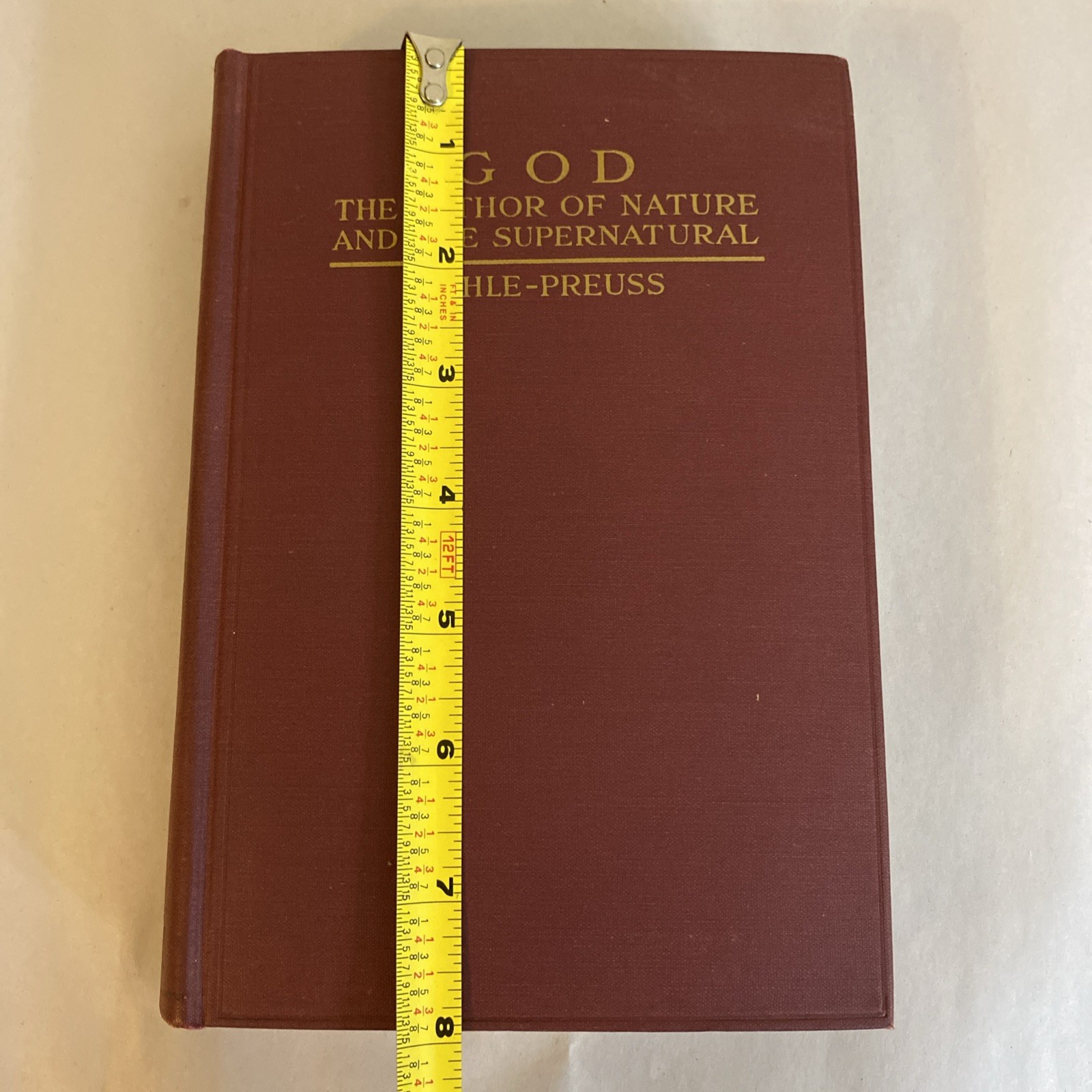 God, The Author Of Nature And The Supernatural Joseph Pohle 1945 Arthur Preuss - Image 10