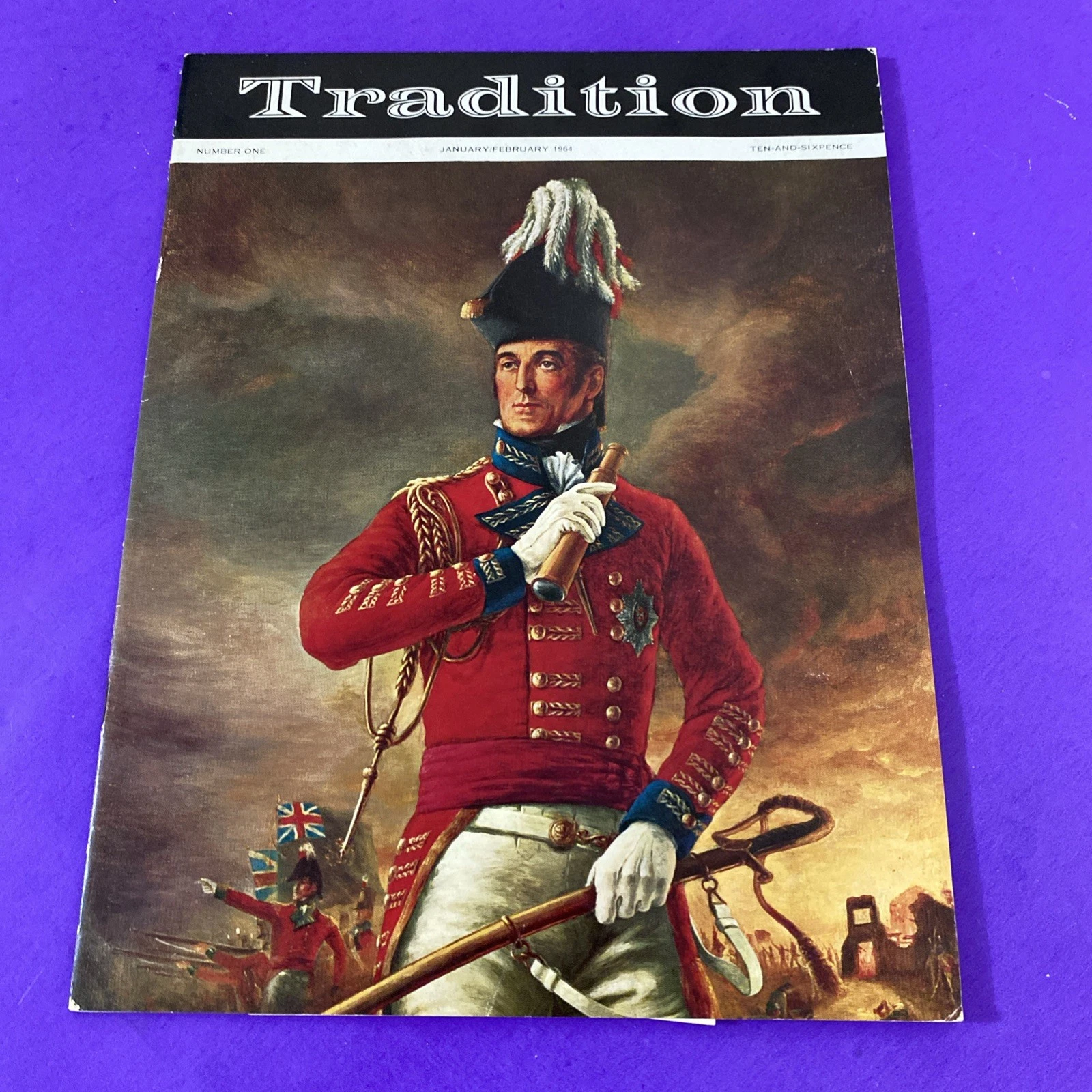 Tradition Magazine #1 1964 Wellington Waterloo Napoleonic Wargaming Ephemera 1st