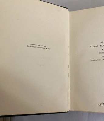 1908 Thomas Alva Edison: Sixty Years Of An Inventor's Life by Jones, Biography - Image 5