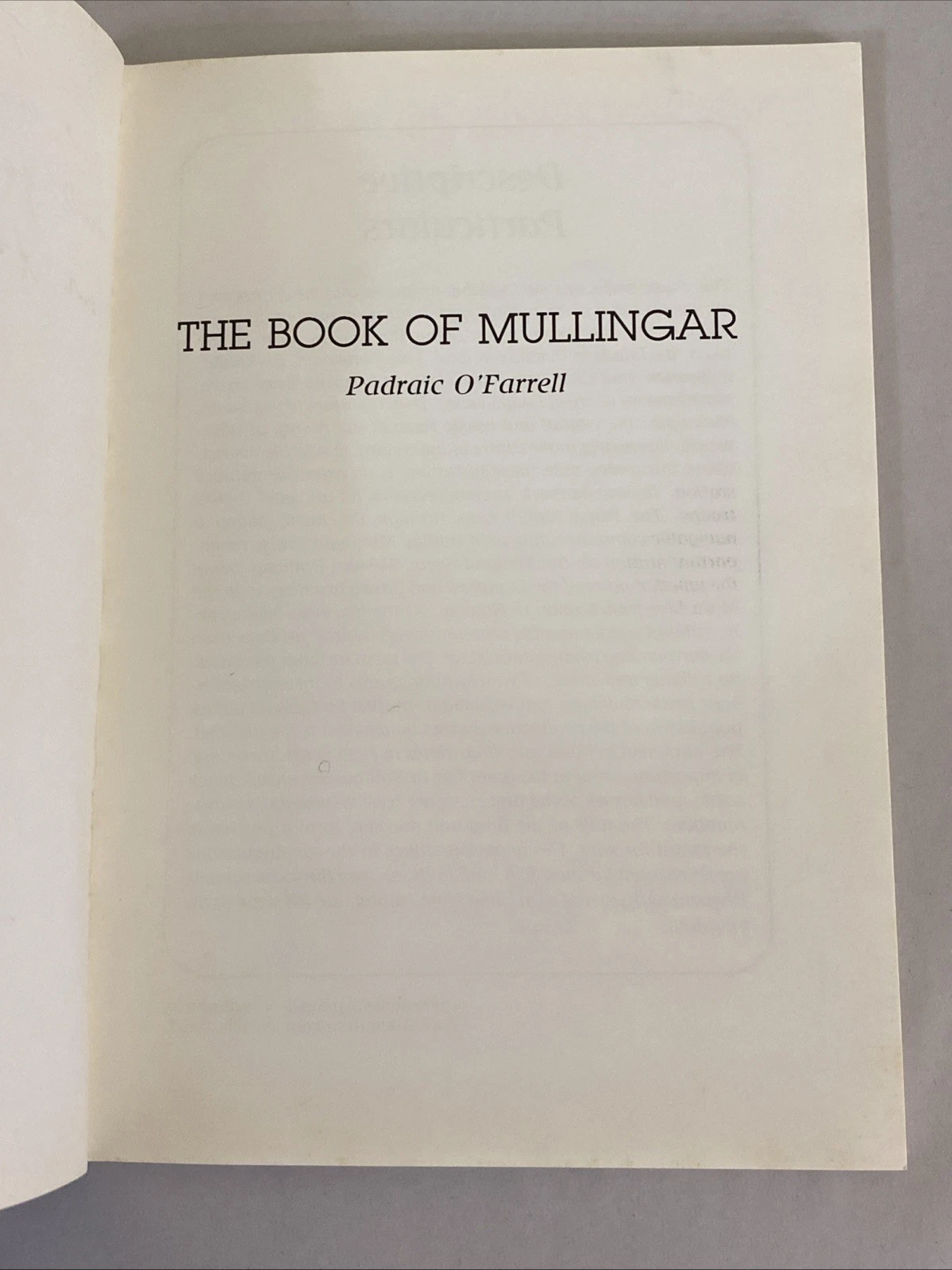 The Book of Mullingar by Padraic O'Farrell (1987) - Image 5