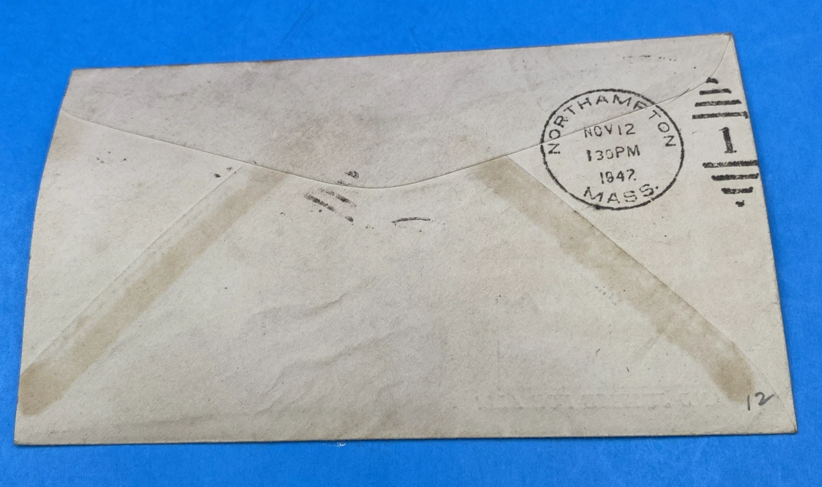 1942 WWII Patriotic Cover Statue of Liberty w/ ½¢ Franklin Plate Block - Image 4