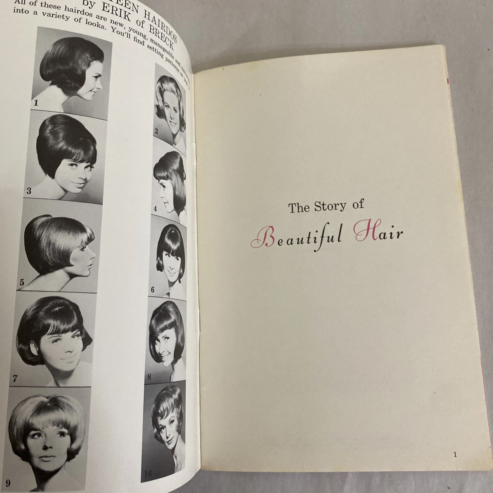Lot 2 Vintage Breck The Story of Beautiful Hair Booklets + Junior Miss Cover Set - Image 4